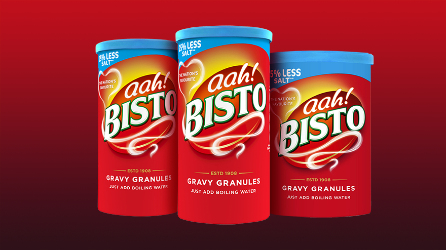 Bisto reduced salt beef gravy range