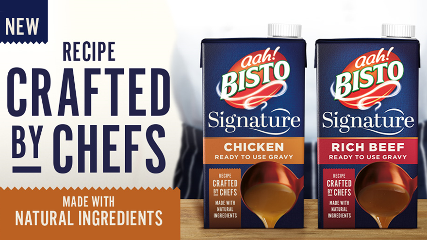 Bisto signature range advert