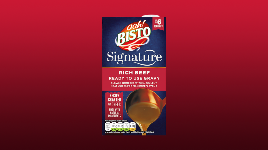 Bisto signature rich beef RTU gravy